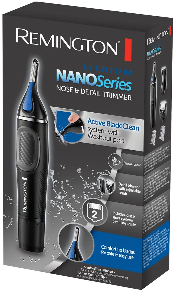 Remington Nano Series Lithium Nose & Ear Trimmer NE3870