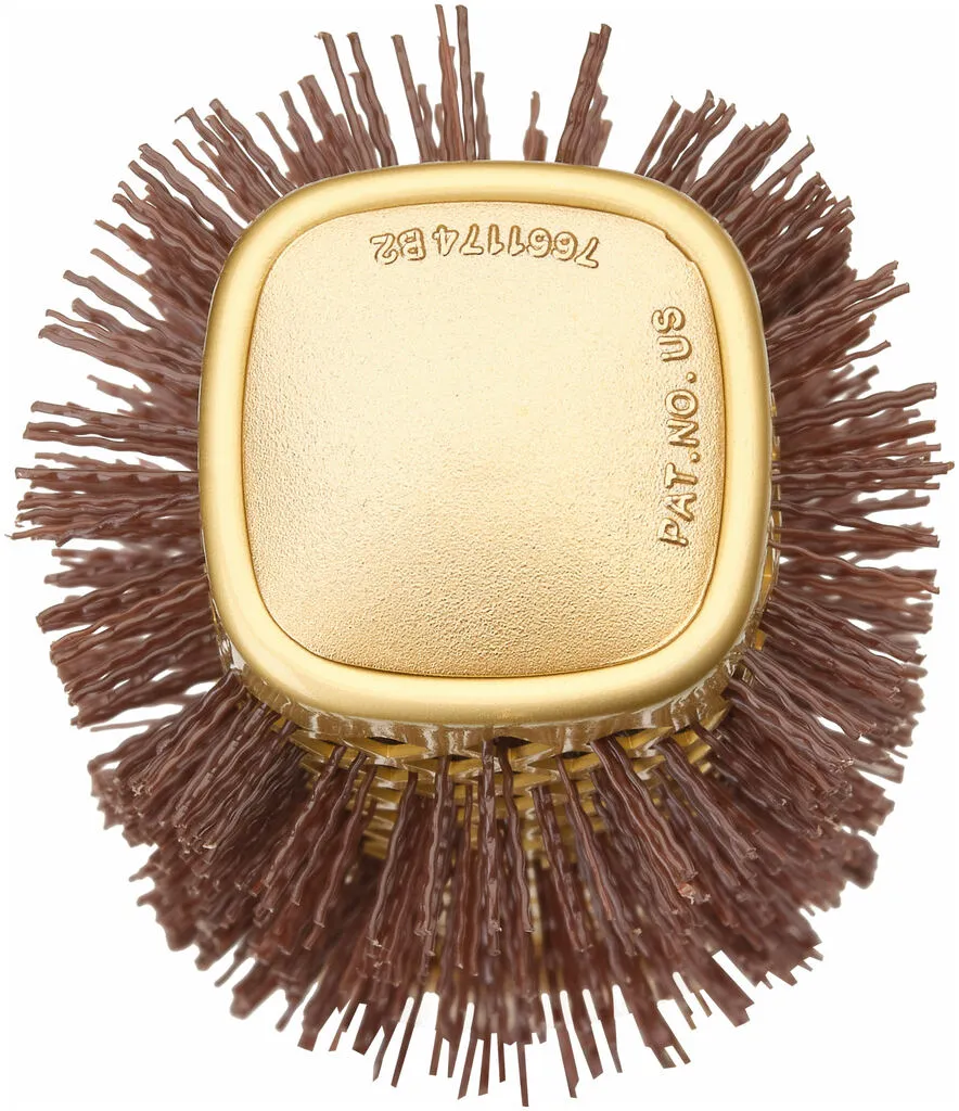 Olivia Garden Expert Blowout Straight with wavy bristles Gold & Brown