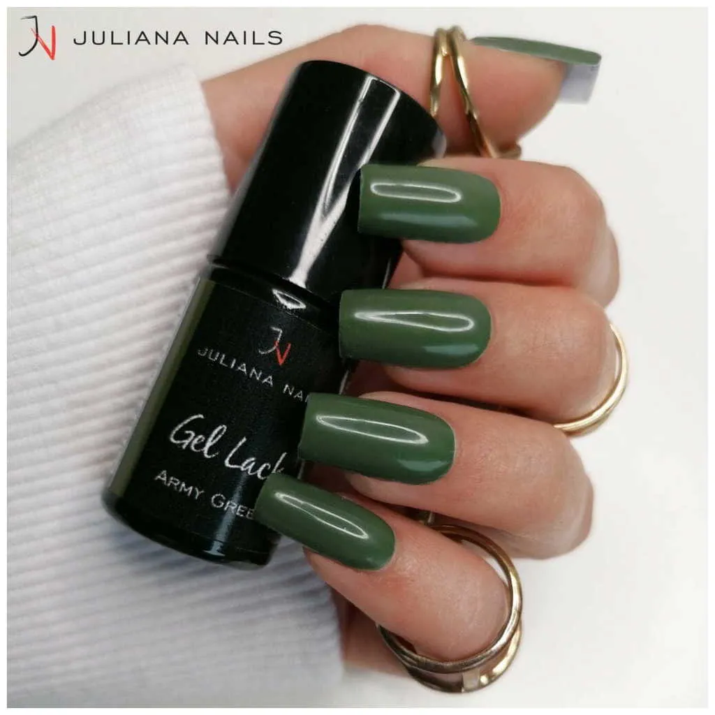 Juliana Nails Gel Polish Green Tones - Amazonian Green