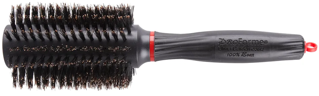 Olivia Garden Essential Blowout Soft Round Brush with Wild Boar Bristles