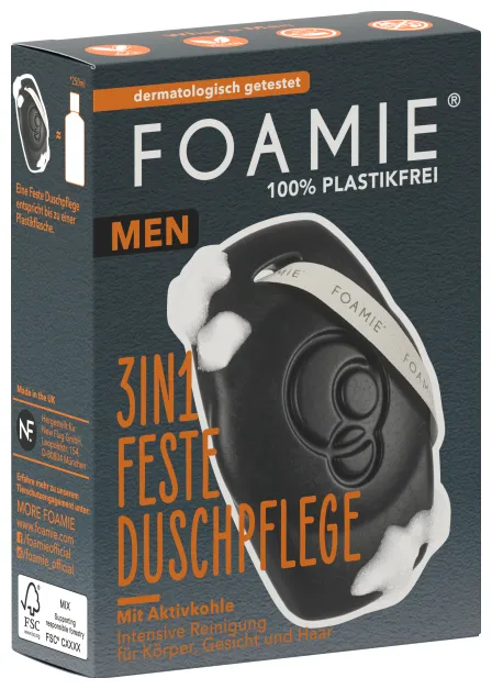 Foamie 3 in 1 Body Bar For Men - What A Man