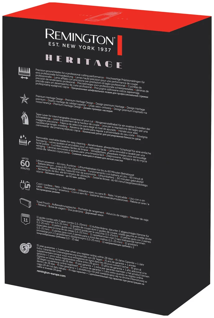 Remington Heritage Hair Clipper HC9100