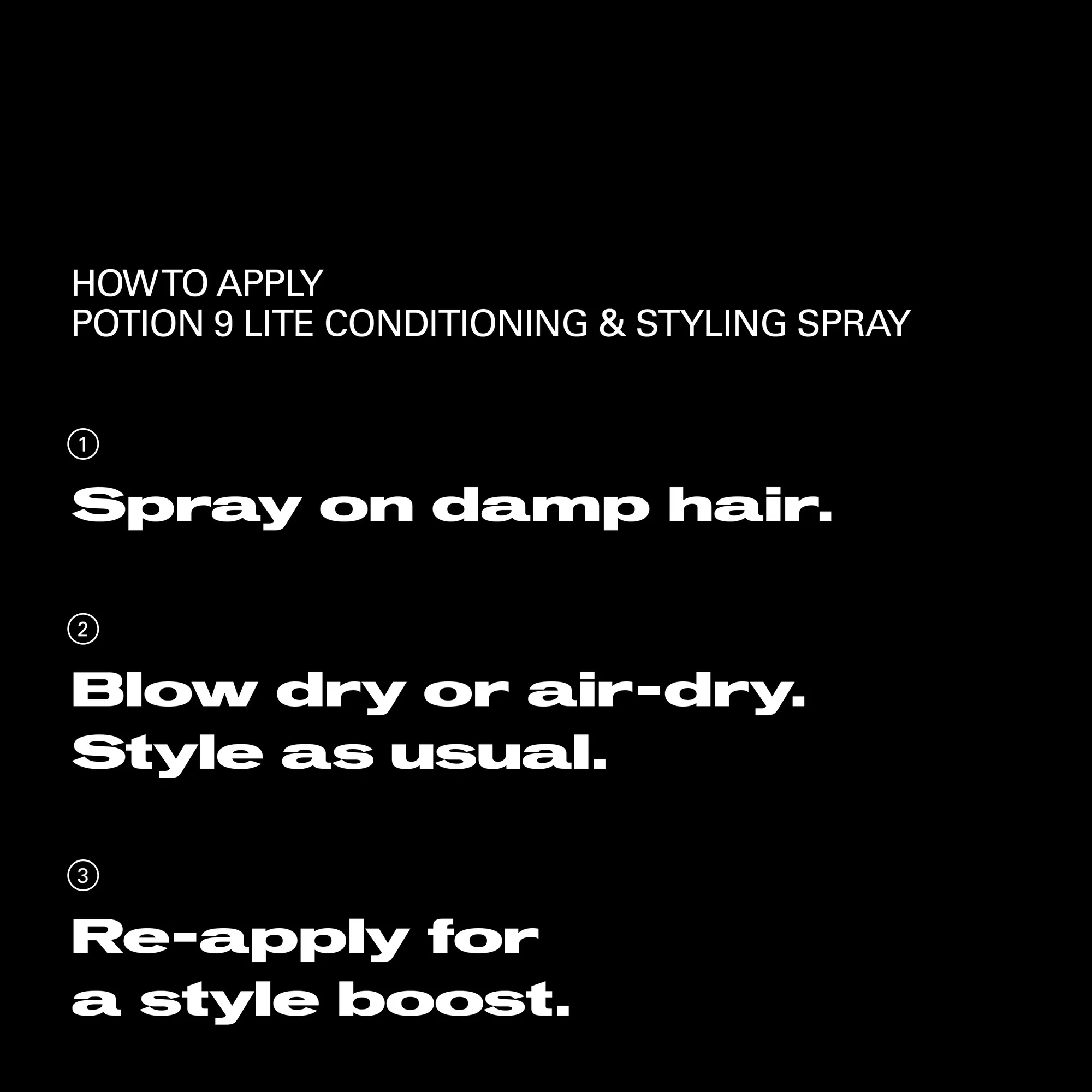 Sebastian Potion 9 Lite Conditioning & Styling Spray