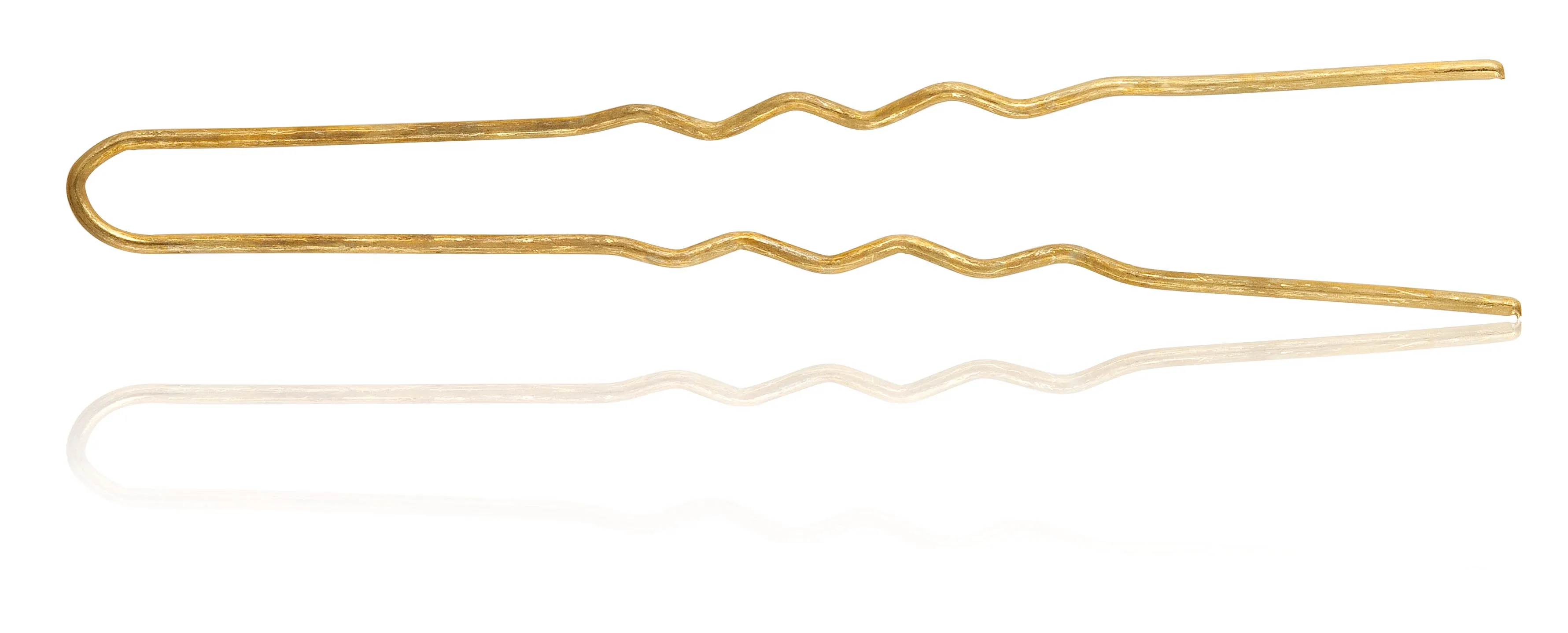 Record Tecno Hair Pins Corrugated Black Cm 7,5 Box 250 G