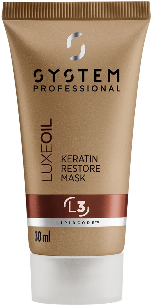 System Professional Lipid Code LuxeOil Keratin Restore Mask - 75 ml