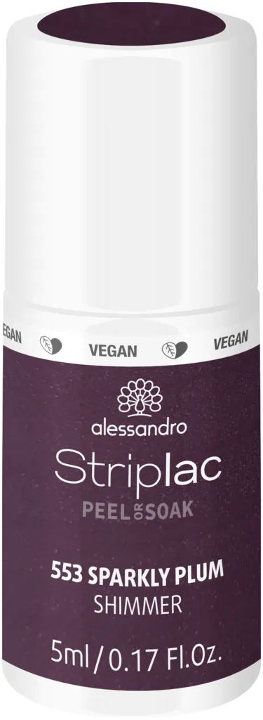 Alessandro Striplac Peel Or Soak Very Berry - Sparkly Plum