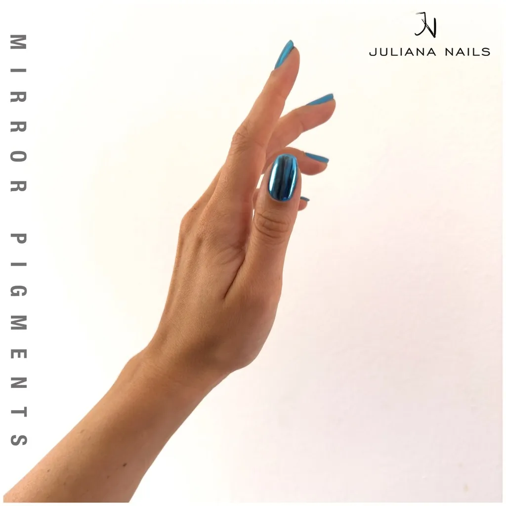 Juliana Nails Mirror Pigment - Sexy Silver