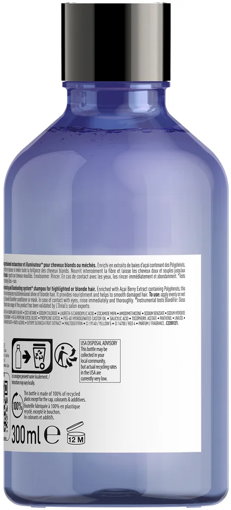 L'Oréal Blondifier Gloss Shampoo - 300 ml