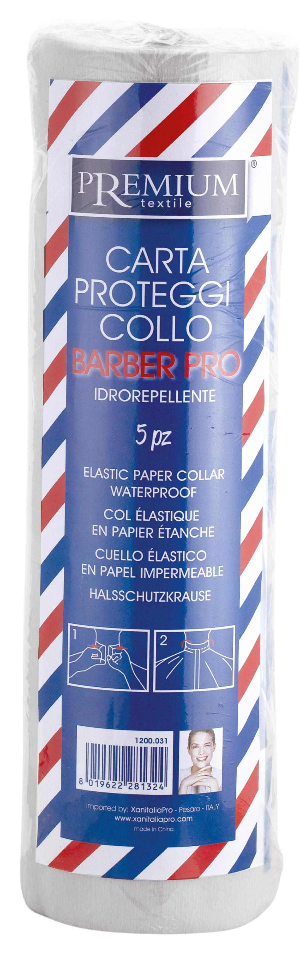 Xanitalia Barber Neck Strips 5 × 100 Sheets