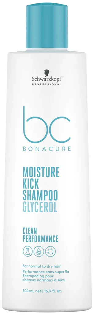 Schwarzkopf BC Bonacure Moisture Kick Shampoo - 250 ml