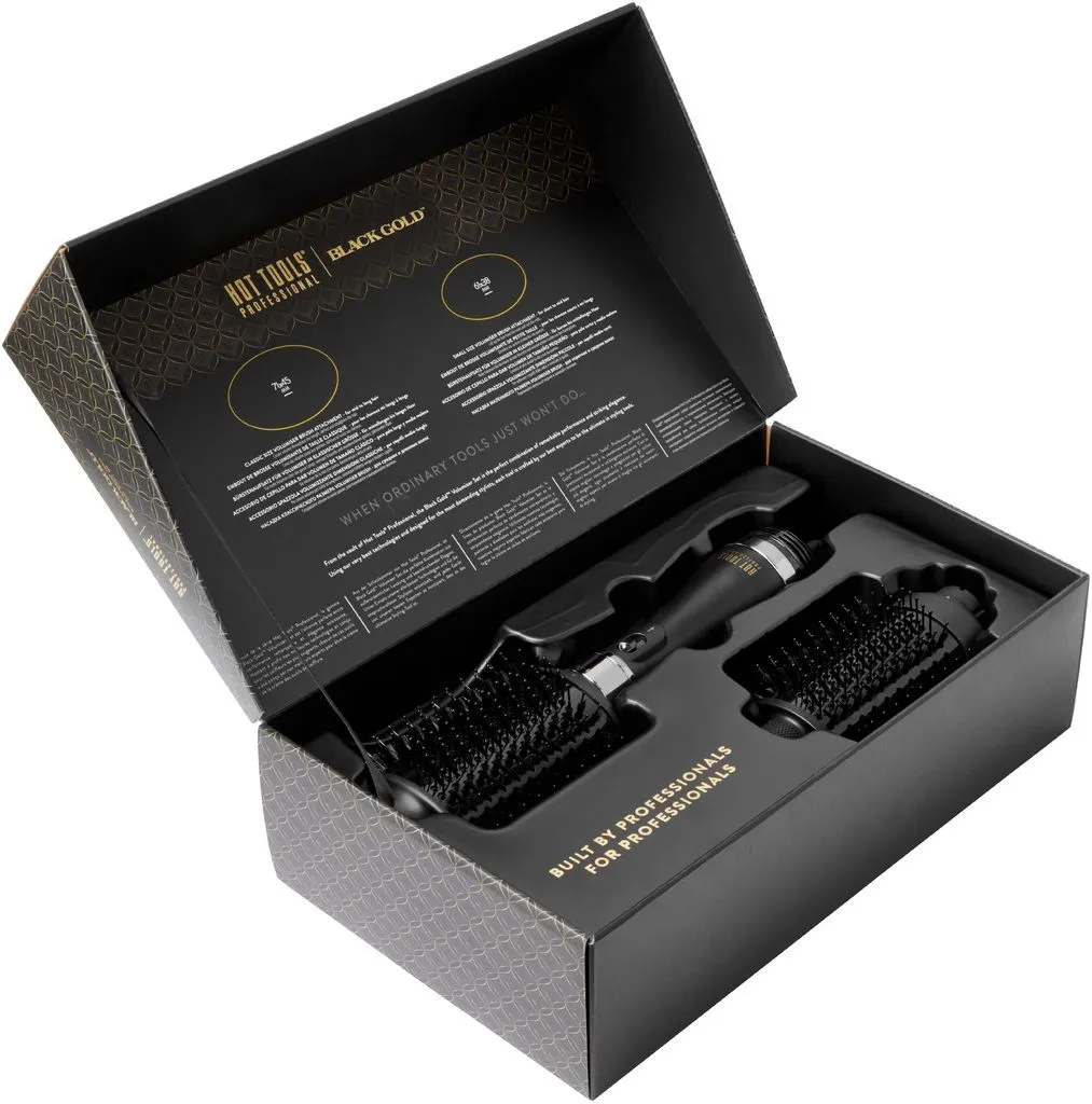 Hot Tools Professional Black Gold Volumiser Set