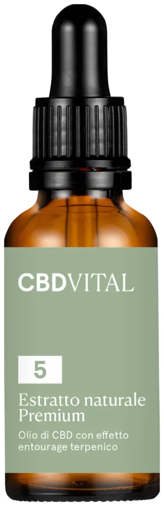 CBD VITAL Natural Extract PREMIUM CBD Oil 5%