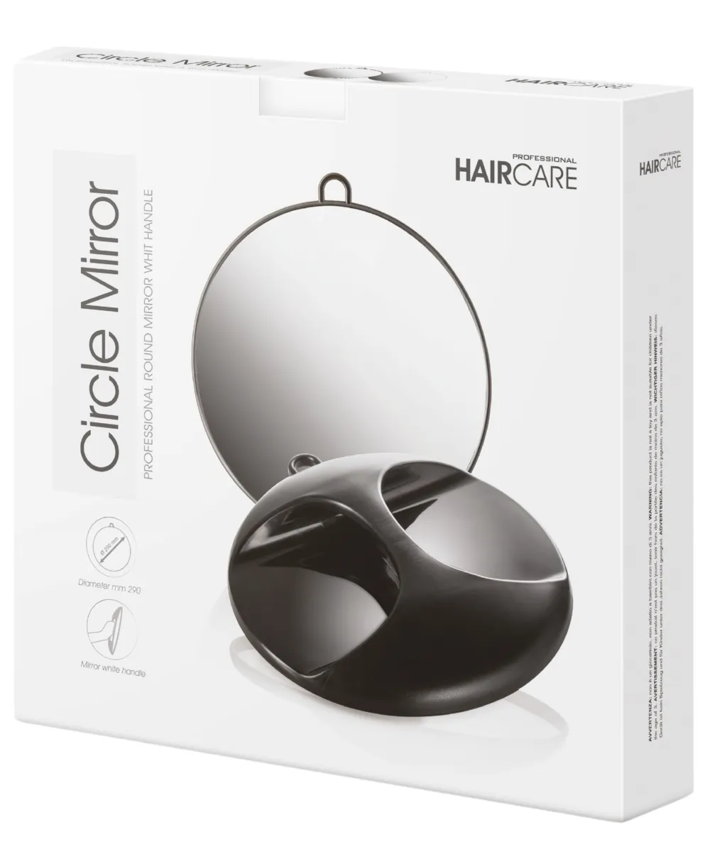 Xanitalia Circle Mirror Black