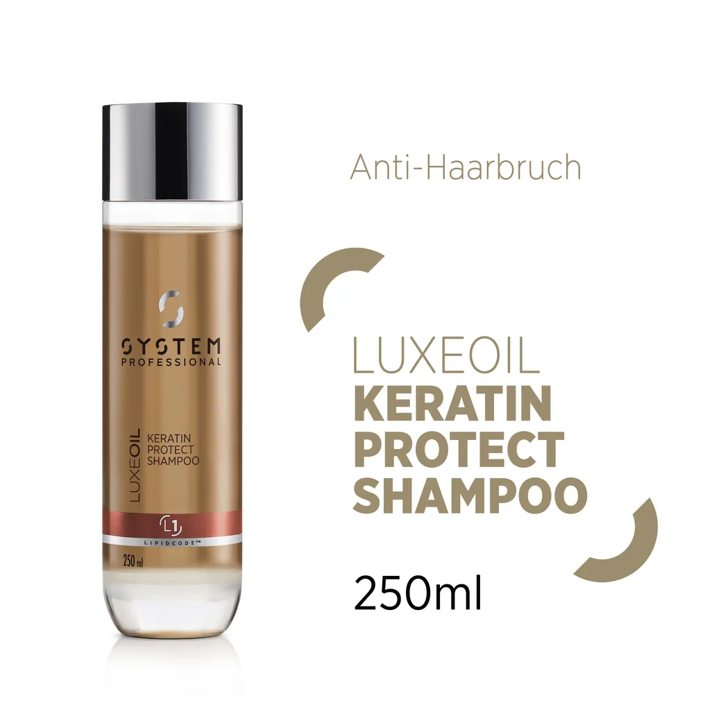 System Professional Lipid Code LuxeOil Keratin Protect Shampoo - 100 ml