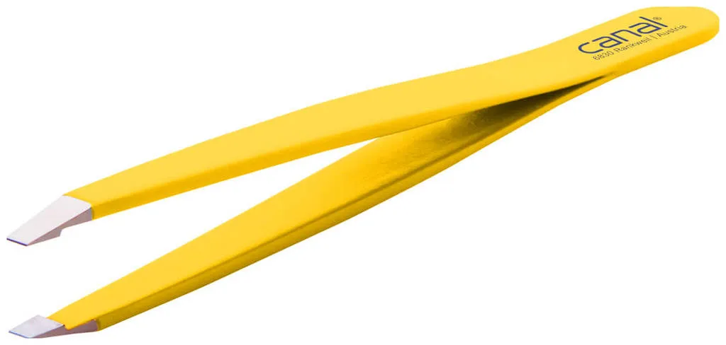 Canal Straight Tweezers, 9 cm  - satin