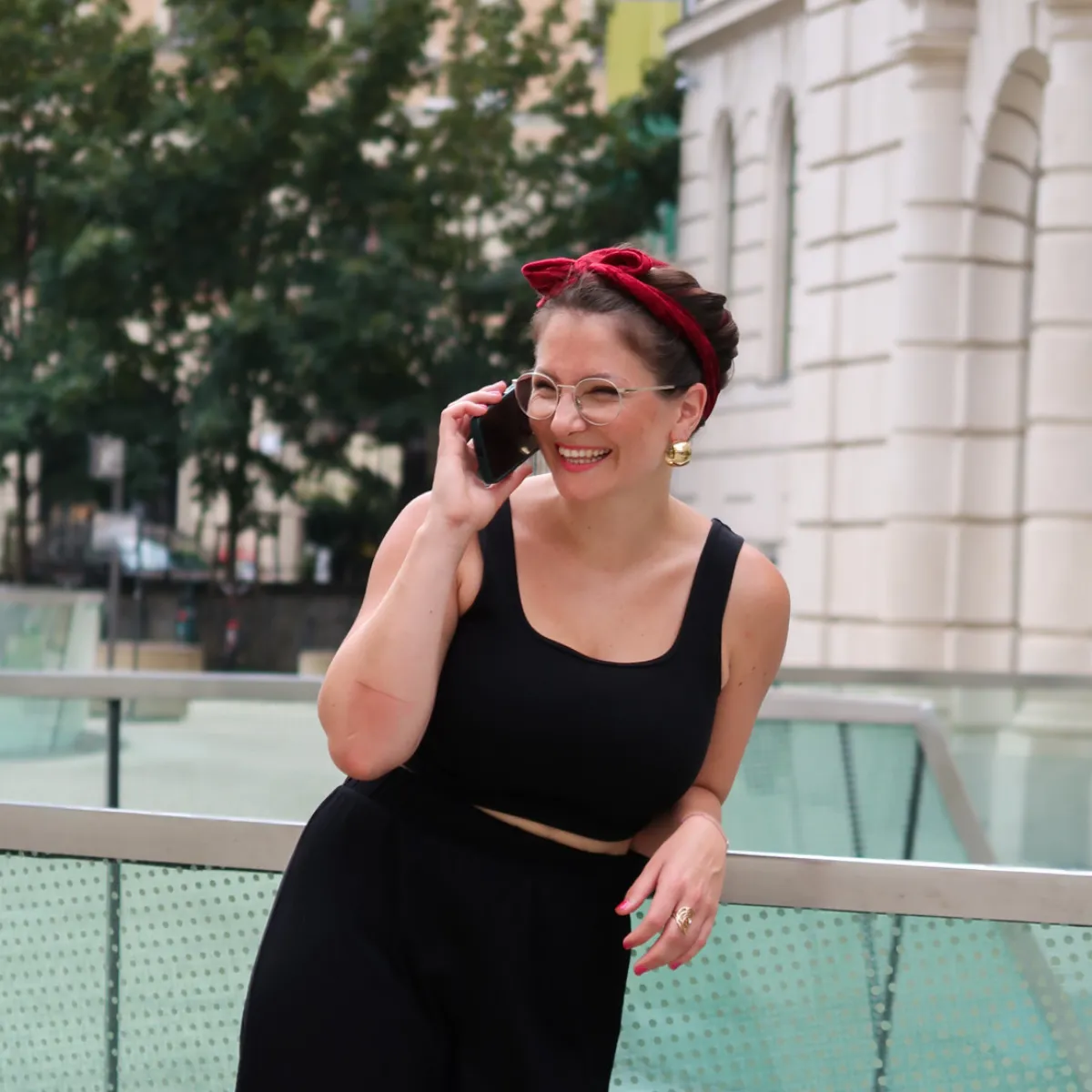 Lotta Curls Curl Band Set Bordeaux Red