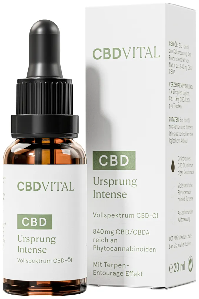 CBD VITAL  Full-Spectrum CBD Oil ORIGINAL Intense