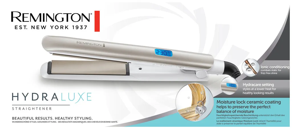Remington HYDRAluxe Straightener S8901