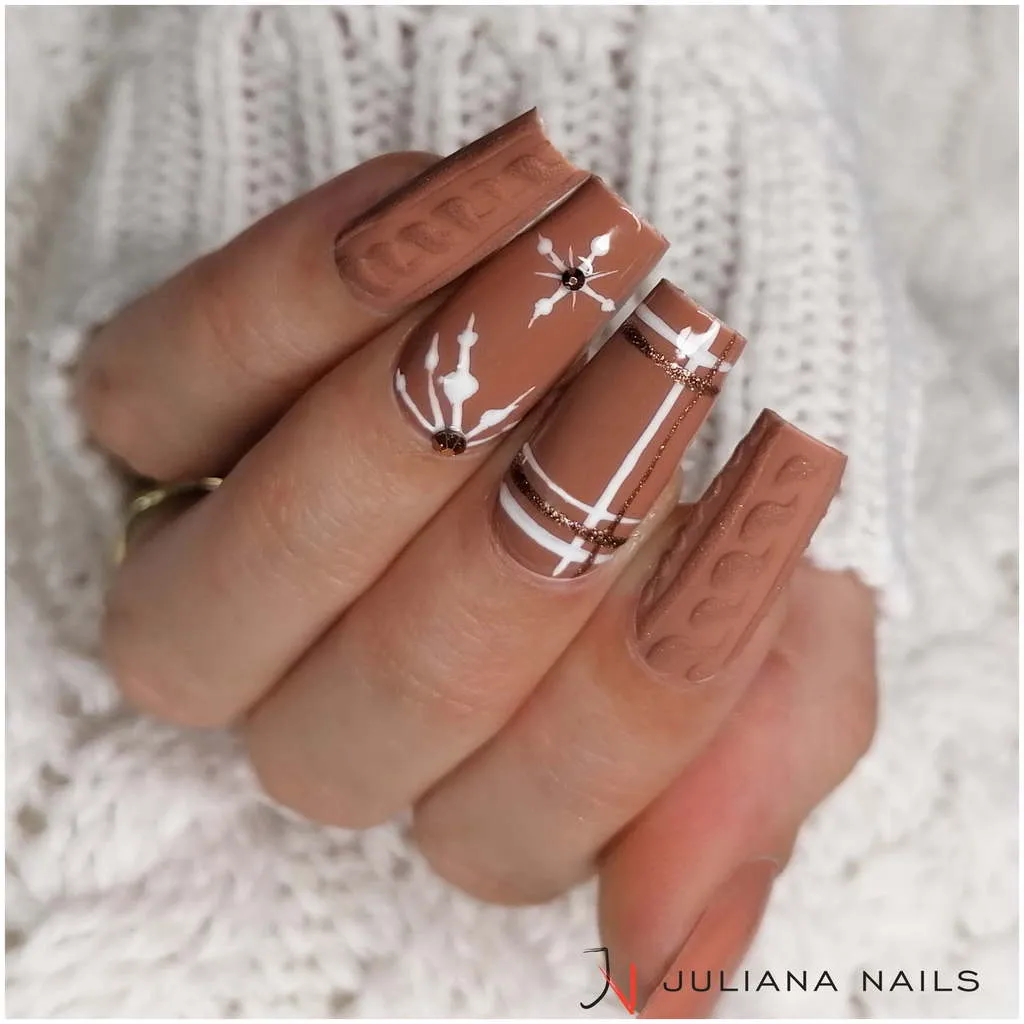 Juliana Nails Gel Polish Nude & Brown Tones - Earthy Brown