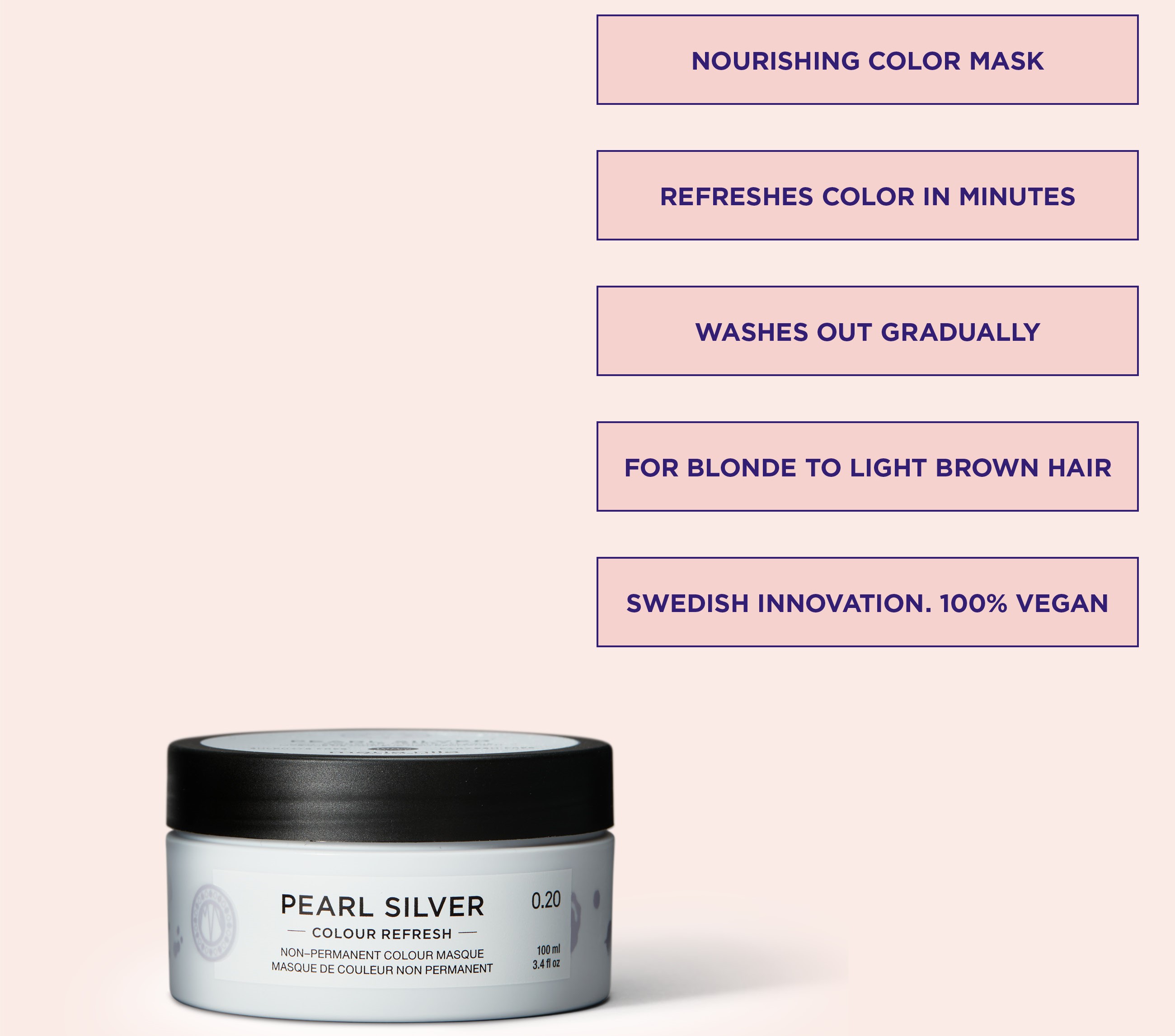 Maria Nila Colour Refresh Pearl Silver 0.20