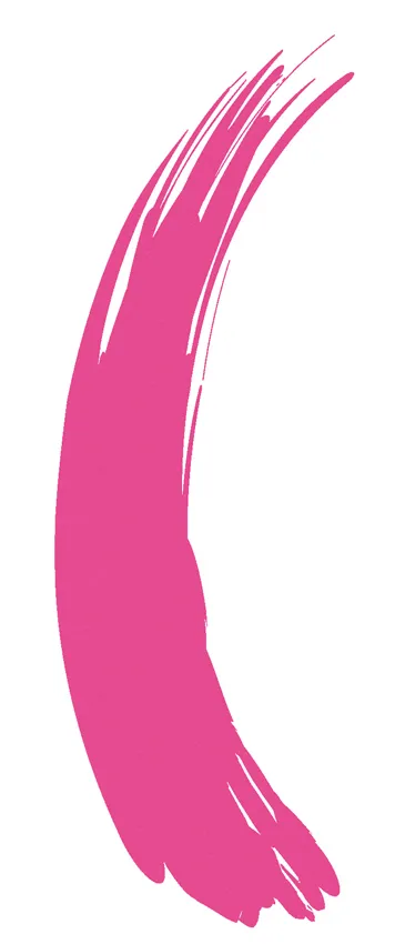 Comair Hair Mascara - pink (8)