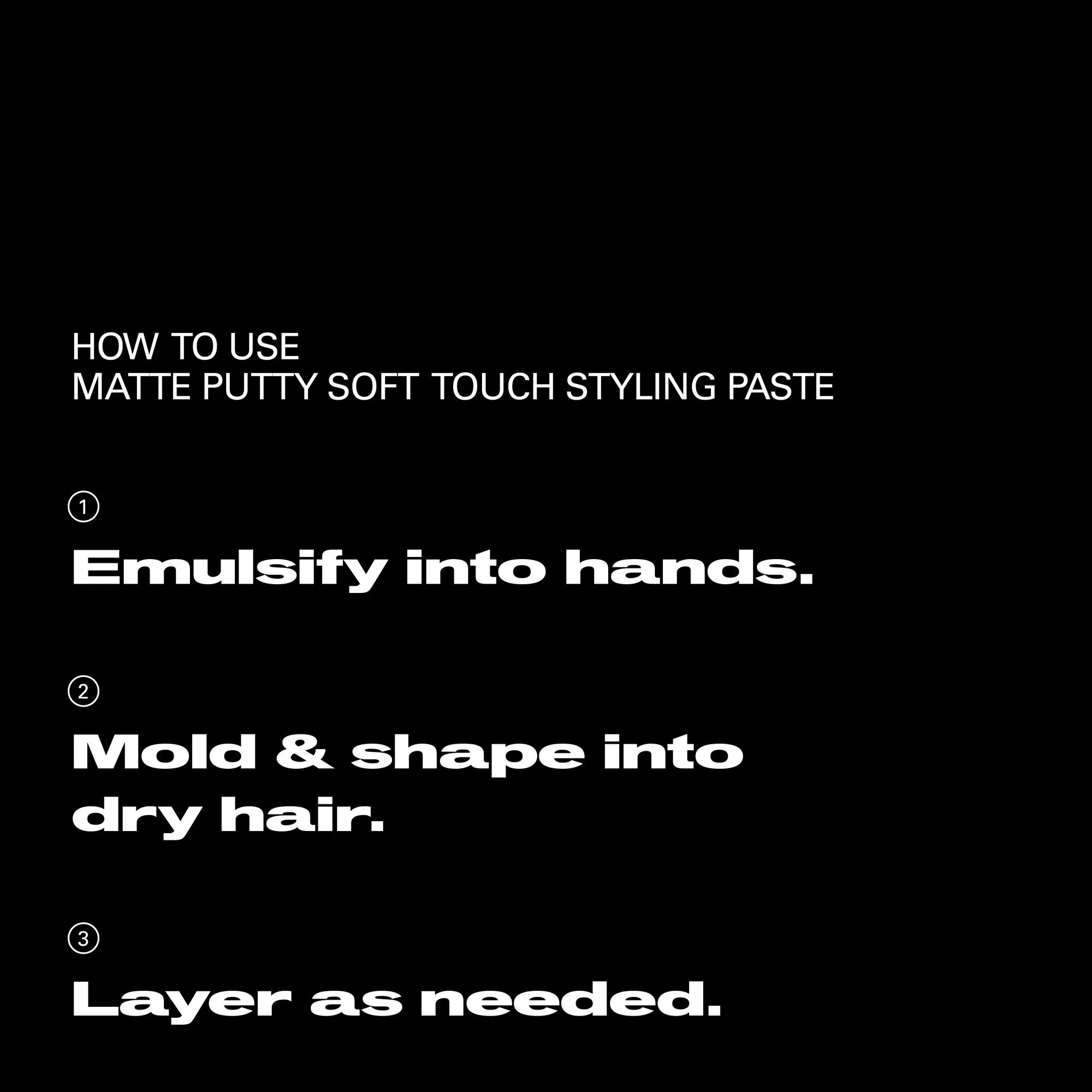 Sebastian Matte Putty Soft Touch Styling Paste