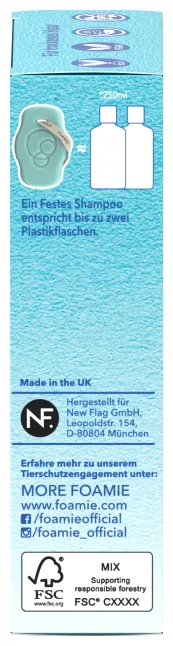 Foamie Solid Shampoo Bar for dry hair