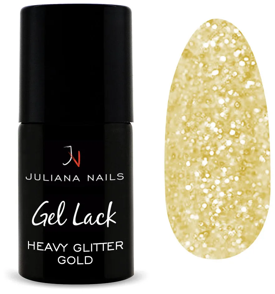 Juliana Nails Gel Polish Glitter & Effects - Glitter Silver