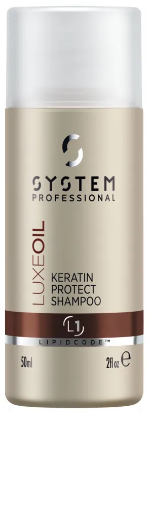System Professional Lipid Code LuxeOil Keratin Protect Shampoo - 100 ml