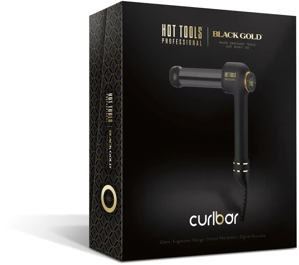 Hot Tools Professional Black Gold Curlbar 25mm