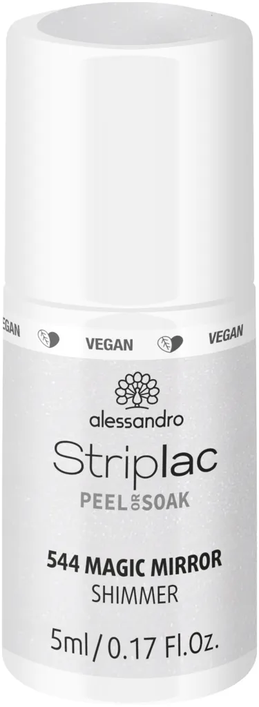 Alessandro Striplac Peel or Soak Snow White - Dark Ebenwood Shimmer