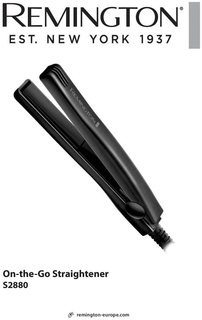 Remington Define & Style Straightener S2880