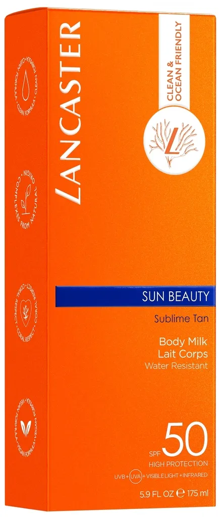 Lancaster Sun Beauty Silky Fluid Body Milk - SPF 30