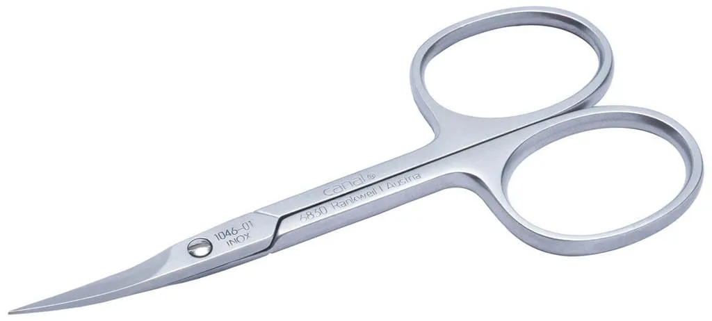 Canal Curved Nail And Cuticle Scissors, 9 cm