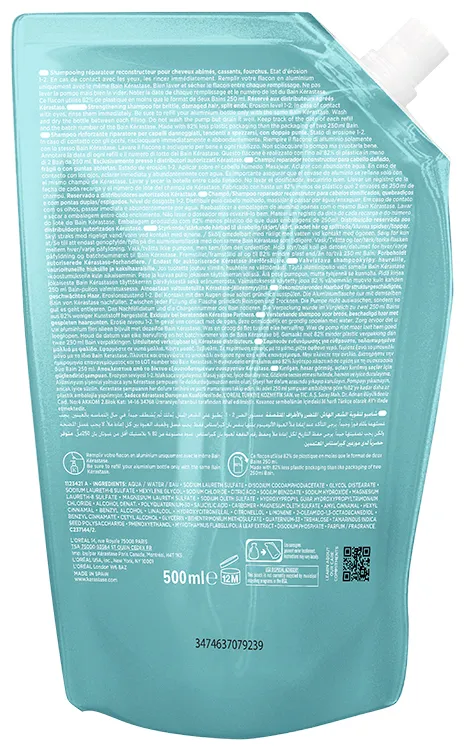 Kerastase Resistance Bain Force Architecte Refill 500ml