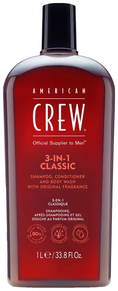 American Crew 3 in 1 Classic Shampoo - 250 ml