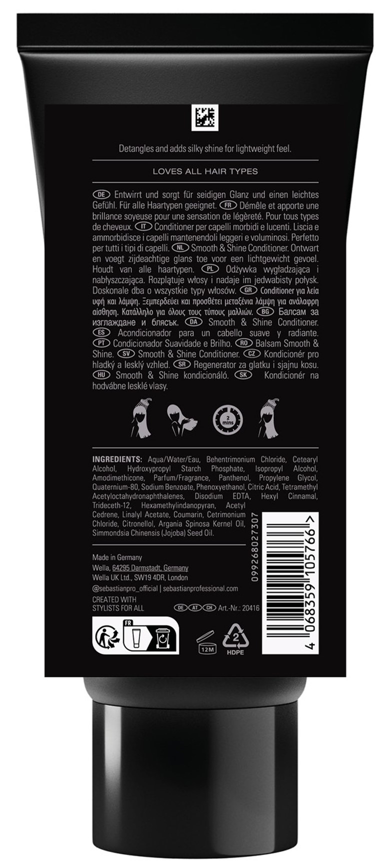 Sebastian Dark Oil Smooth & Shine Conditioner