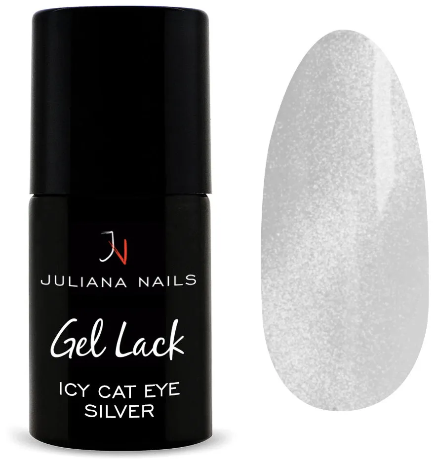 Juliana Nails Gel Polish Glitter & Effects - Glitter Silver