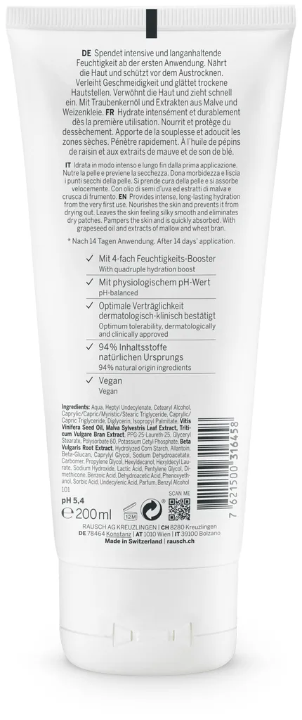 Rausch Hydration Boy Lotion with Mallow