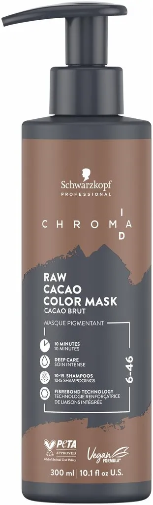 Schwarzkopf Chroma ID Bonding Color Mask 300ml - 6-46 Raw Cacao