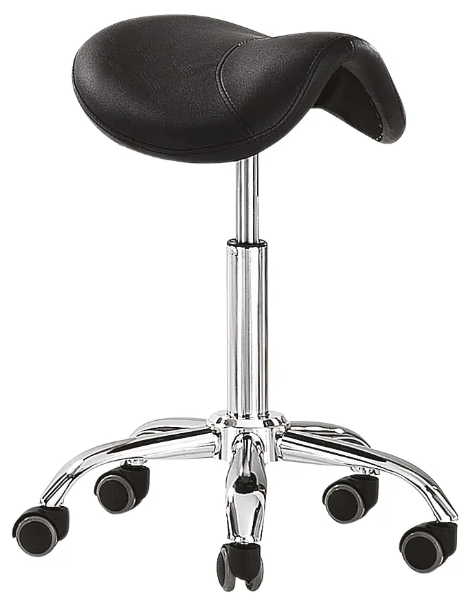 Saddle Stool Black