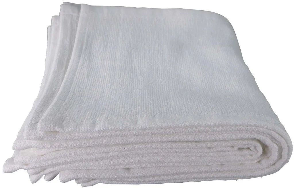 Comair eye cloth 30x15cm Set of 10 - white