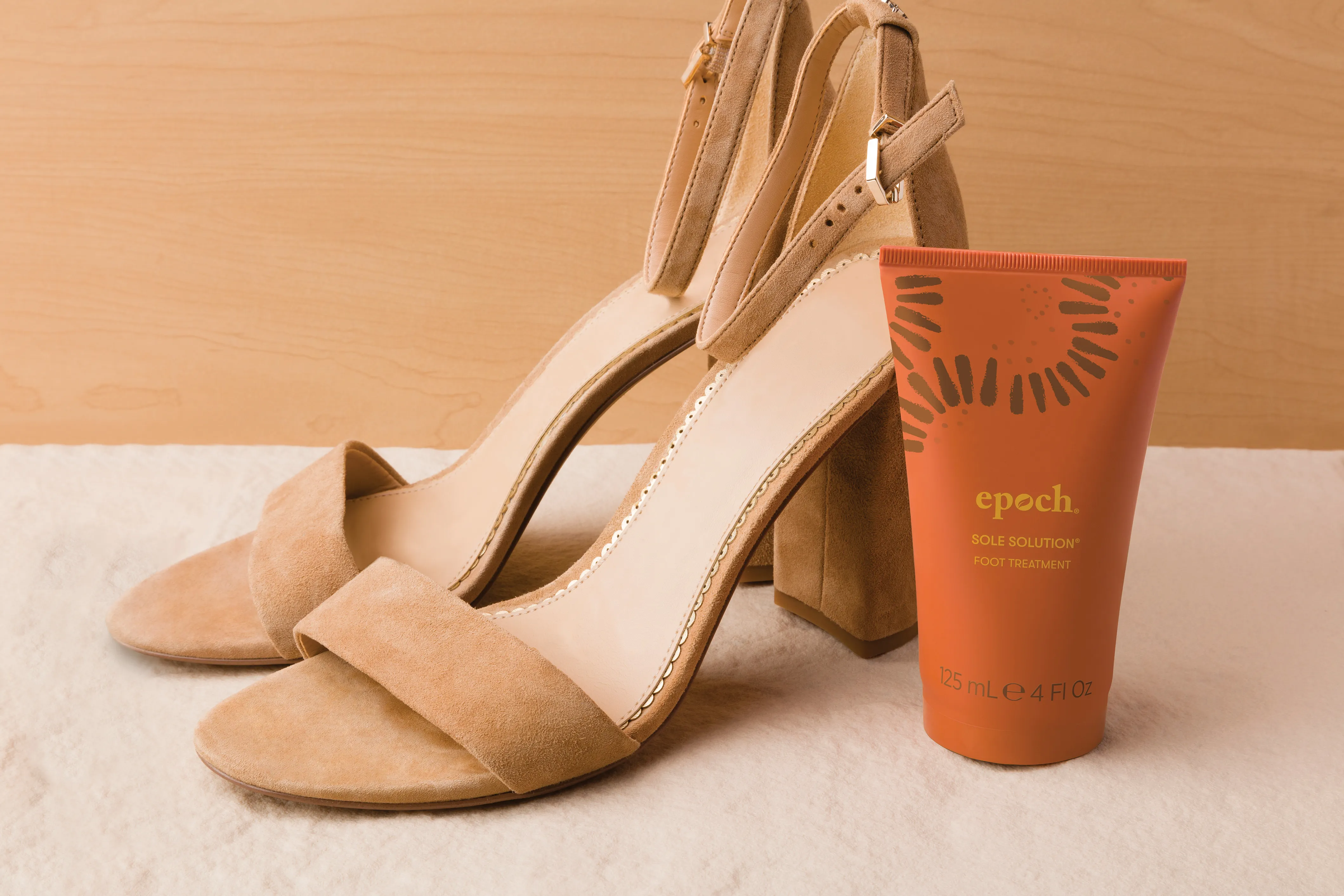 Schuhe mit Nu Skin Epoch Sole Solution