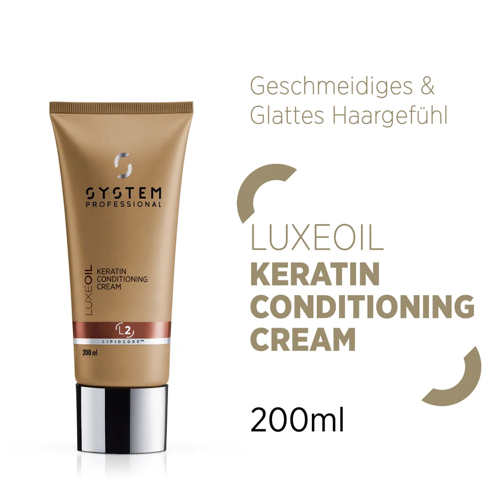 System Professional Lipid Code LuxeOil Keratin Conditioning Cream
