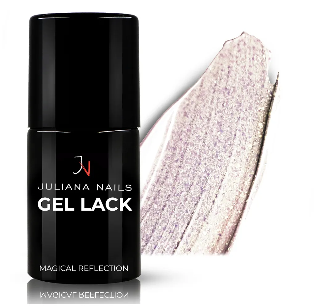 Juliana Nails Gel Polish Glitter & Effects - Glitter Silver