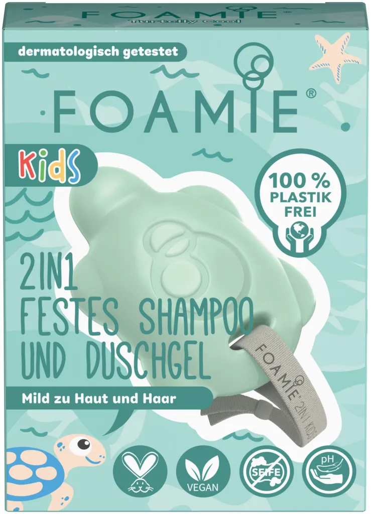 Foamie 2in1 Solid Shampoo & Shower Gel Kids