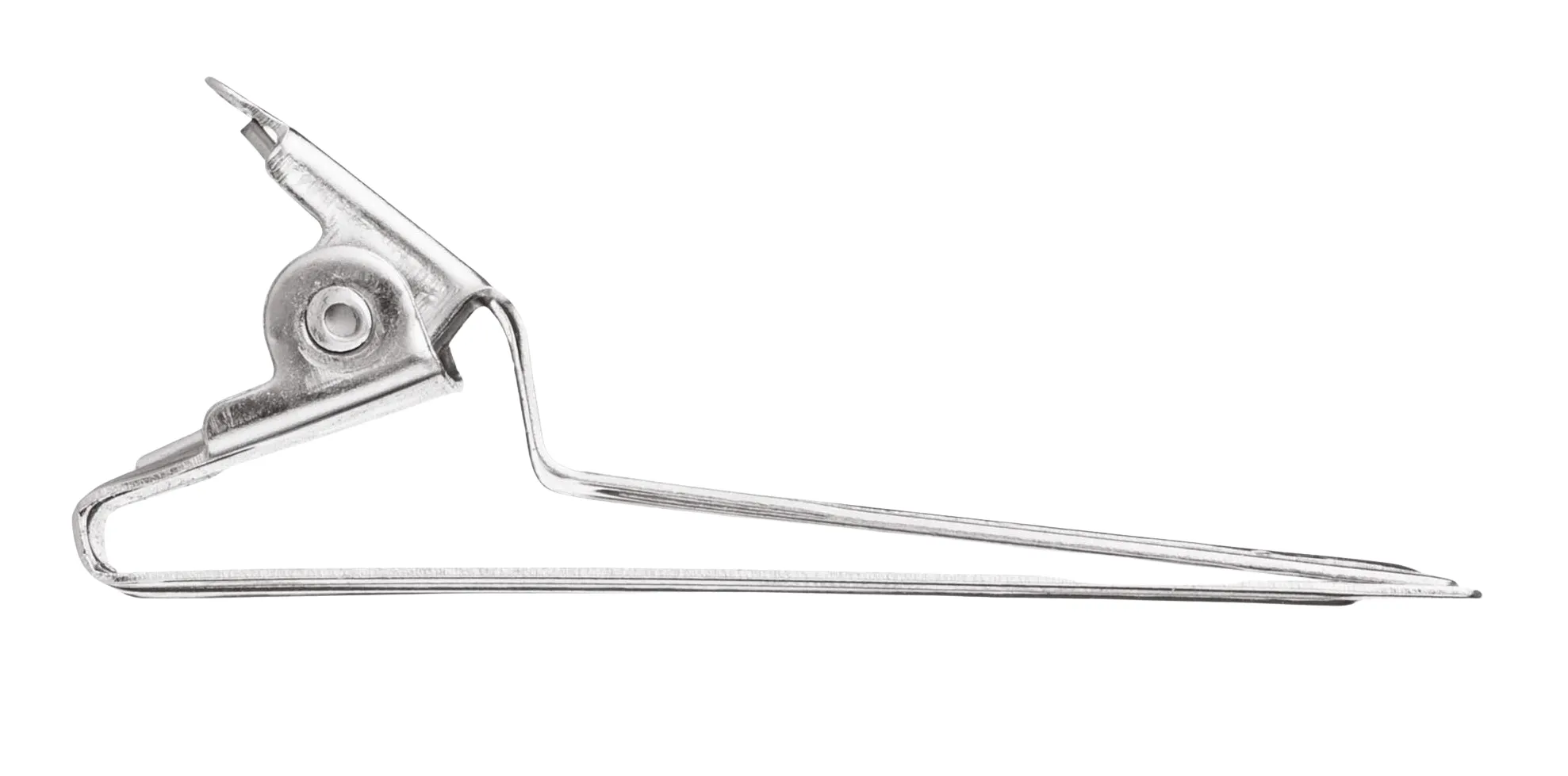 Xanitalia metal hair clips with double beaks 4.5 cm, 12 pcs