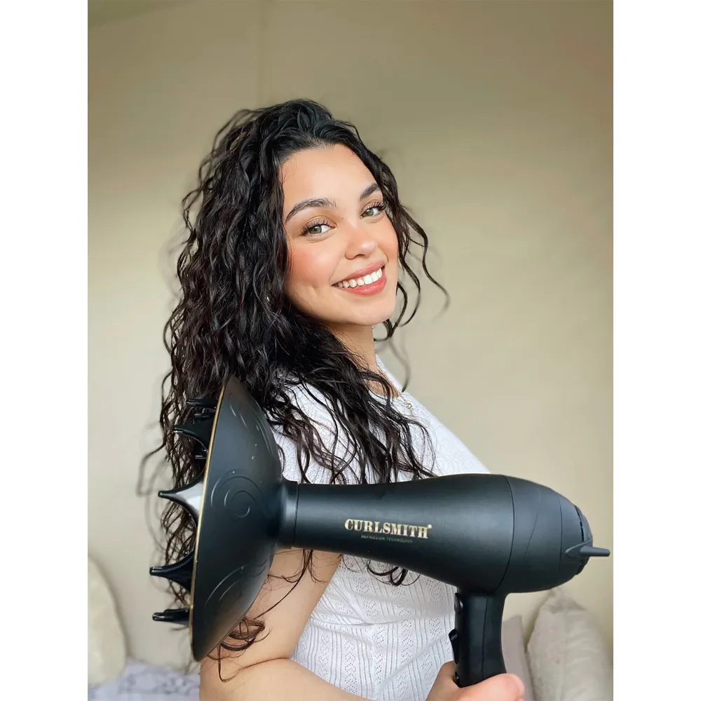 Hot Tools Curlsmith Defrizzion Hair Dryer & XXL Diffuser