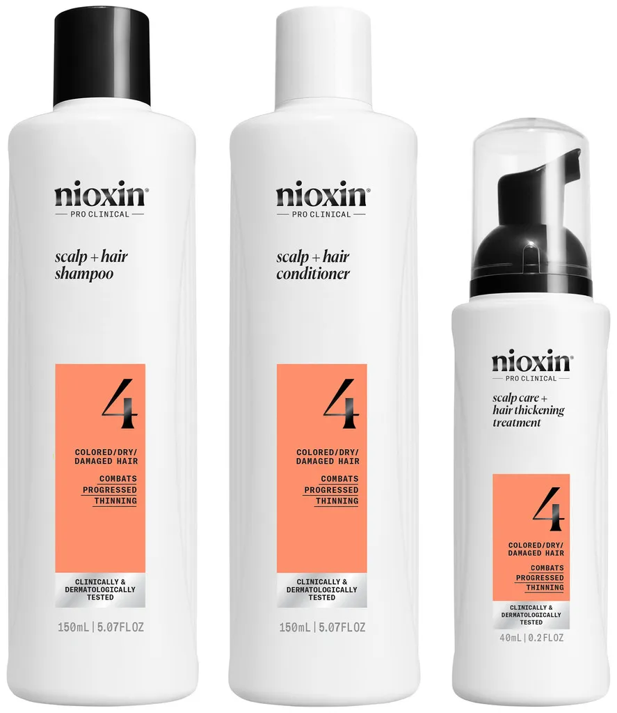 Nioxin Scalp + Hair Thickening System 4 Set - 700 ml