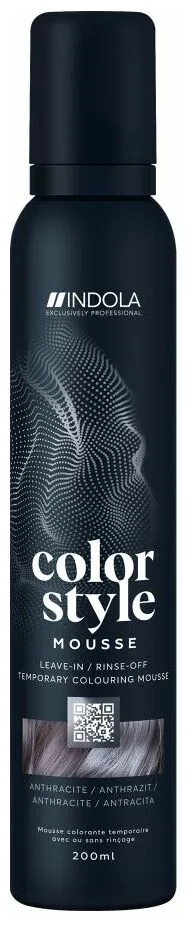 Indola Color Style Mousse - Silver